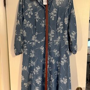 Denim Dress Size 16.  Dressbarn new with tags.  Westport brand.